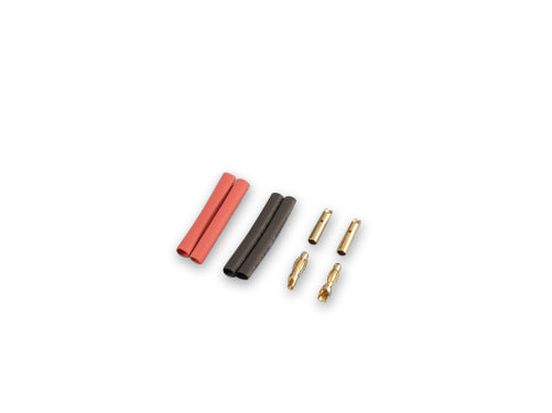 Logic RC 2.0mm Gold Connector Set 2prs