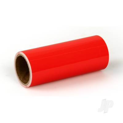 Oracover 2m ORATRIM Fluorescent Red (9.5cm width)