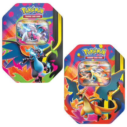 Pokémon TCG: Mega Charizard X & Y Ex Tins (Both Tins)