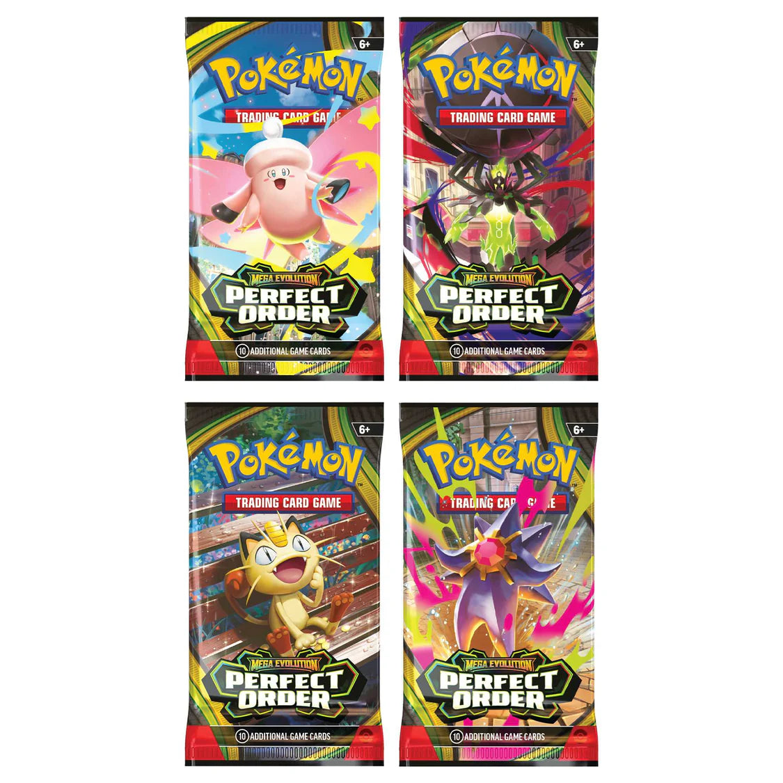 Pokémon TCG Mega Evolution Perfect Order Sealed Booster Pack (1pk)