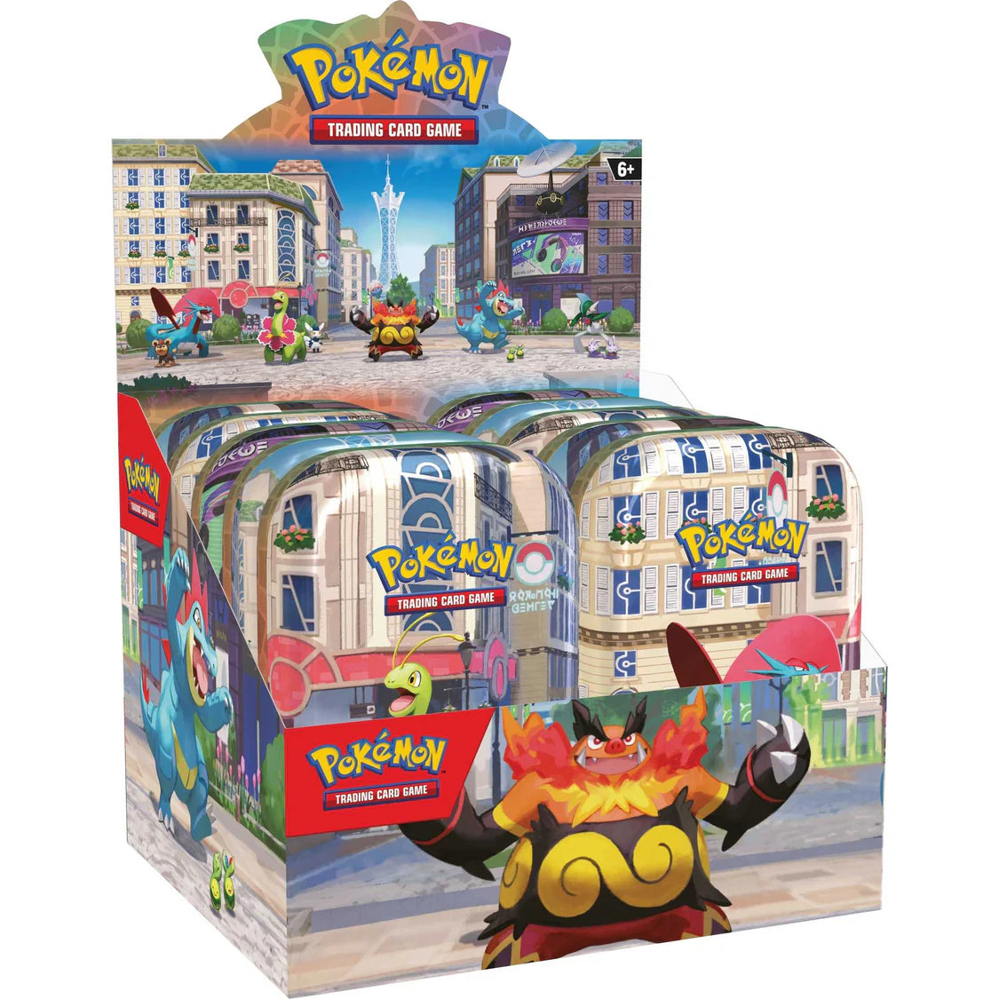 Pokémon TCG: : Lumiose City - Mini Tins Assorted Display - CDU (10) Sealed Display
