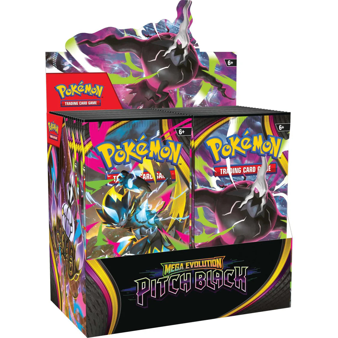 Pokémon TCG: Mega Evolution Pitch Black - Booster Display (36 Packs) *PRE ORDER*