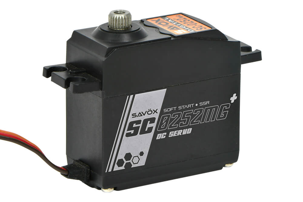 SAVOX 0252MG+ STD SIZE DIGITAL SERVO METAL GEAR 10.5KG@6V - PLUS SAV-SC0252MG+