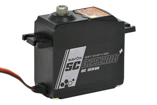 SAVOX 0252MG+ STD SIZE DIGITAL SERVO METAL GEAR 10.5KG@6V - PLUS SAV-SC0252MG+