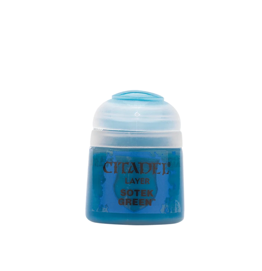 Warhammer Citadel Paint: Sotek Green 12ml (Layer)