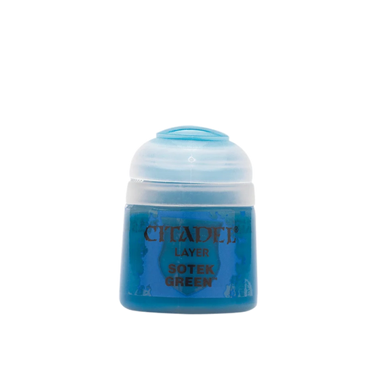 Warhammer Citadel Paint: Sotek Green 12ml (Layer)