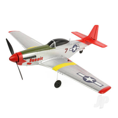 Top RC P51 Red Tail RTF 450 (Mode 2)