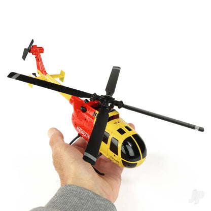 Twister BO-105 Scale 250 Flybarless Helicopter with 6 Axis Stabilisation and Altitude Hold (Yellow/Red) (Copy)