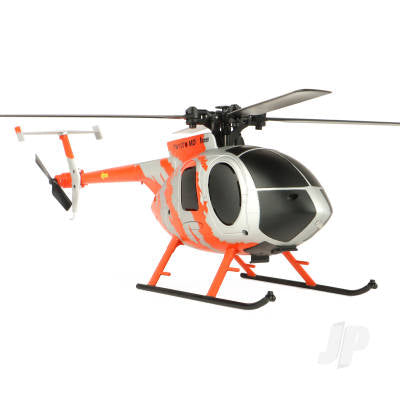 Twister MD 500 Scale 250 Flybarless Helicopter with 6 Axis Stabilisation and Altitude Hold (Red/Silver)