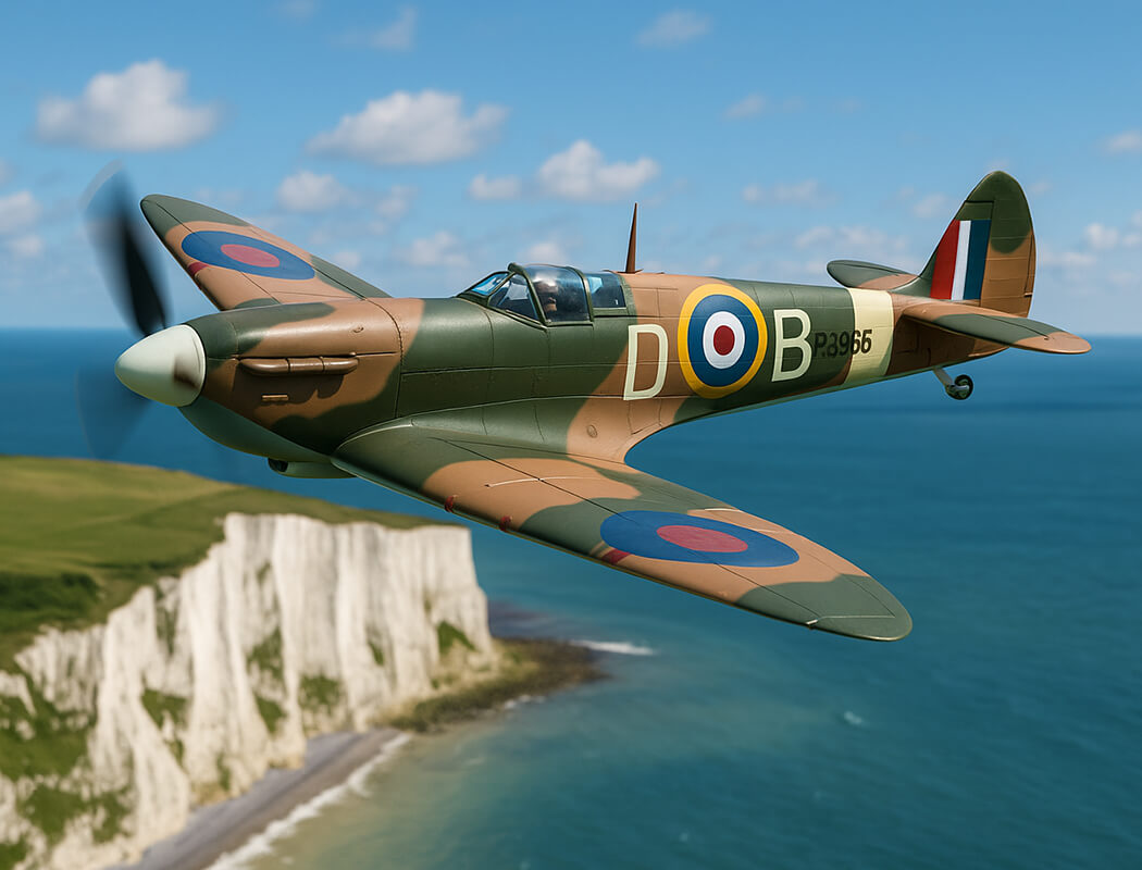 VOLANTEX SPITFIRE MKII 4CH 500MM BRUSHLESS WITH GYRO RTF