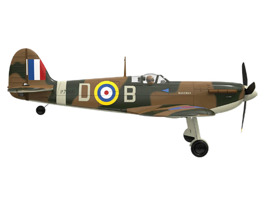 VOLANTEX SPITFIRE MKII 4CH 500MM BRUSHLESS WITH GYRO RTF