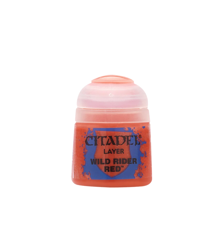 Warhammer Citadel Paint: Wild Rider Red 12ml (Layer)