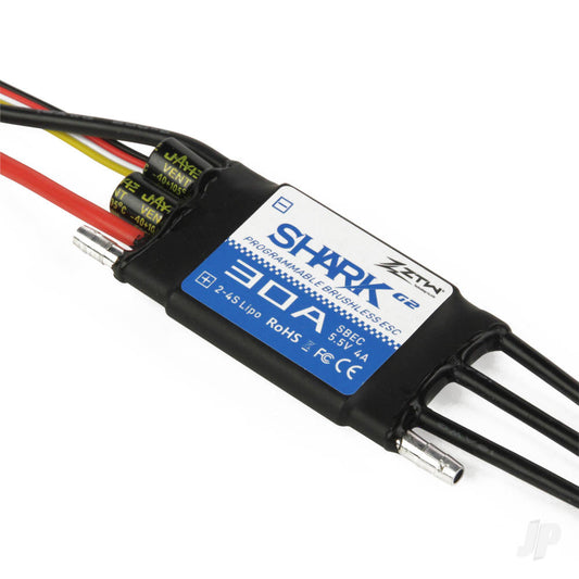 Shark 30A SBEC ESC G2 (2-4 Cells) (Water-cooled) ZTW9030211