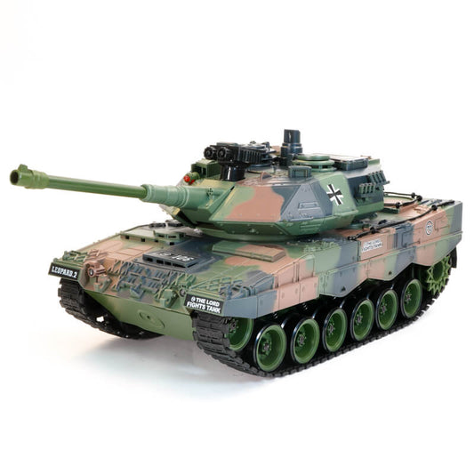 BROTHER TANK RC TANK 1:18 GERMAN LEOPARD 2 CAMO