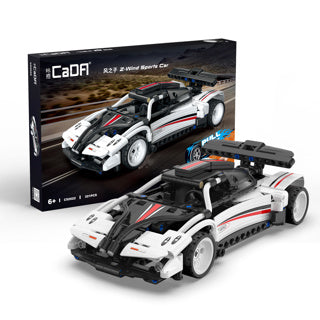 CaDA 1:18 Z-Wind Pull back racing car - 321pcs Brick Kit