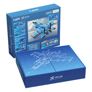 CaDA Fighter plane - 1481 pcs Brick Kit