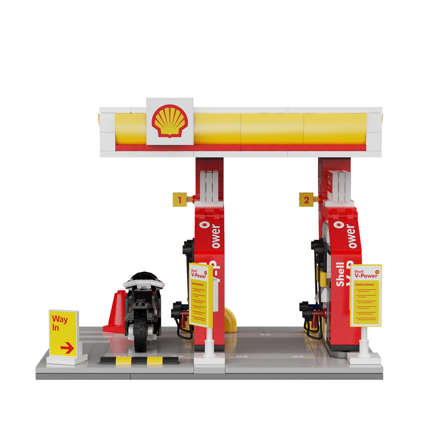 CaDA Shell Retail Station - 305 pcs