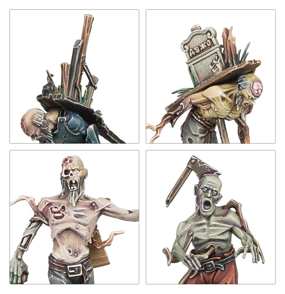 Warhammer Age Of Sigmar Soulblight: Deadwalker Zombies