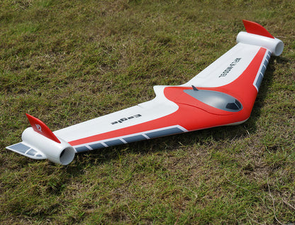 XFLY EAGLE 40MM EDF FLYING WING WITHOUT TX/RX/BATTERY WITH GYRO - RED