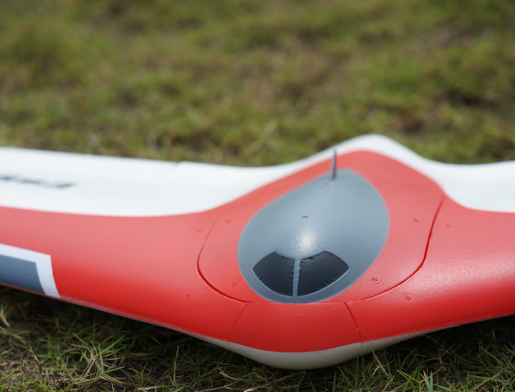 XFLY EAGLE 40MM EDF FLYING WING WITHOUT TX/RX/BATTERY WITH GYRO - RED