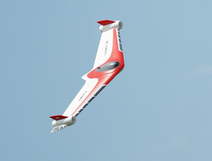 XFLY EAGLE 40MM EDF FLYING WING WITHOUT TX/RX/BATTERY WITH GYRO - RED