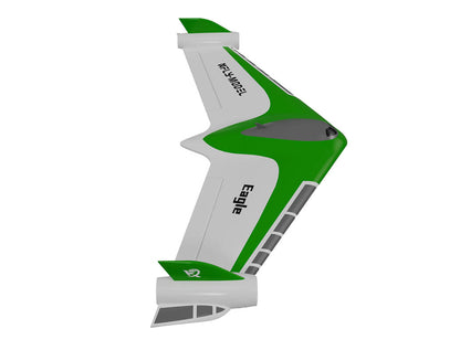 XFLY EAGLE 40MM EDF FLYING WING WITHOUT TX/RX/BATTERY WITH GYRO - GREEN