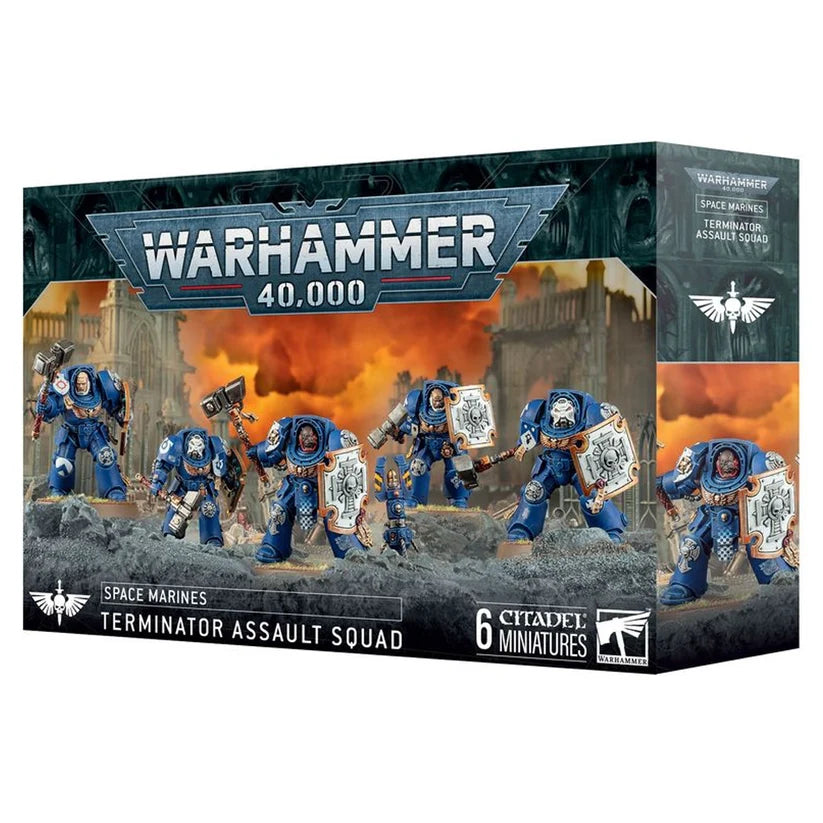 Warhammer 40k Space Marines Terminator Assault Squad 48-34