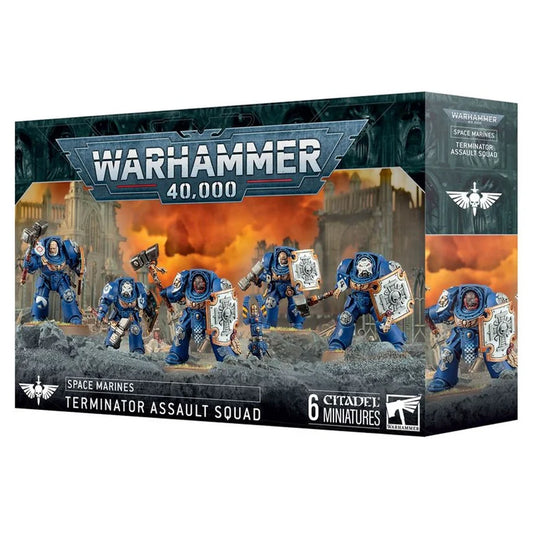 Warhammer 40k Space Marines Terminator Assault Squad 48-34