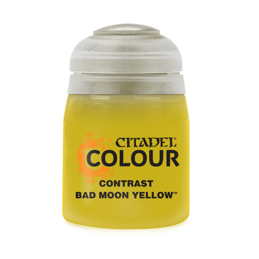 Warhammer Citadel Paint: Bad Moon Yellow 18ml (Contrast)
