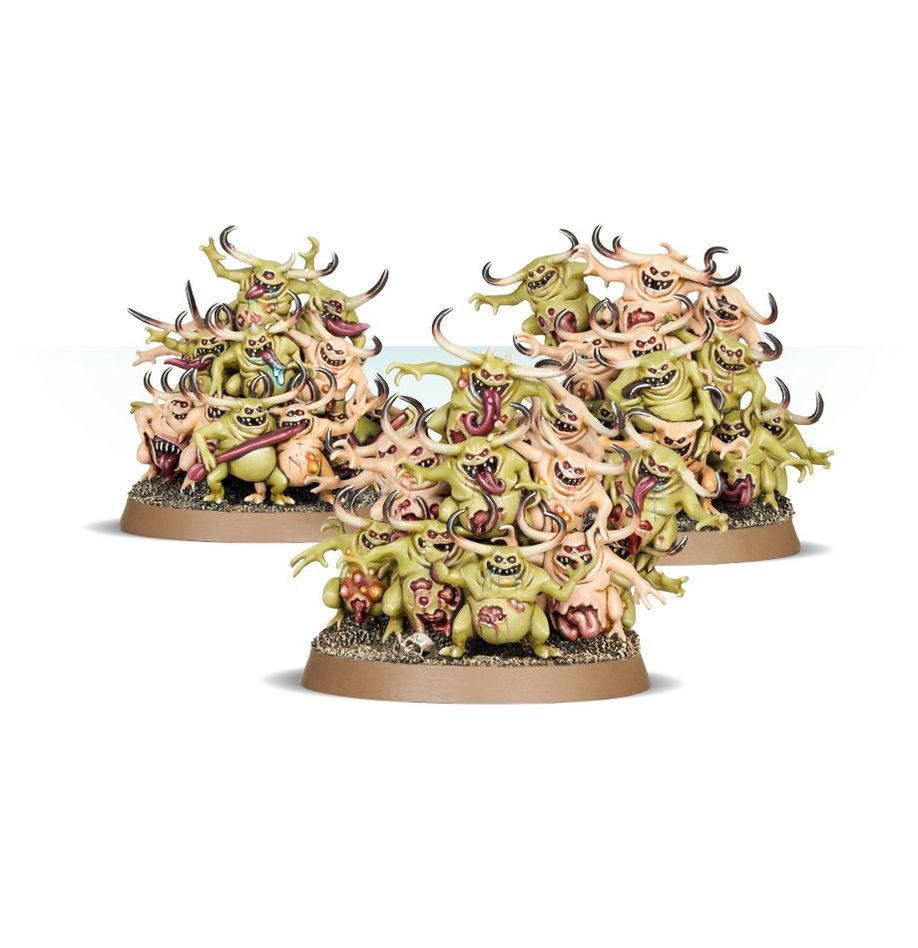Warhammer Age Of Sigmar / 40,000 Maggotkin of Nurgle: Nurglings