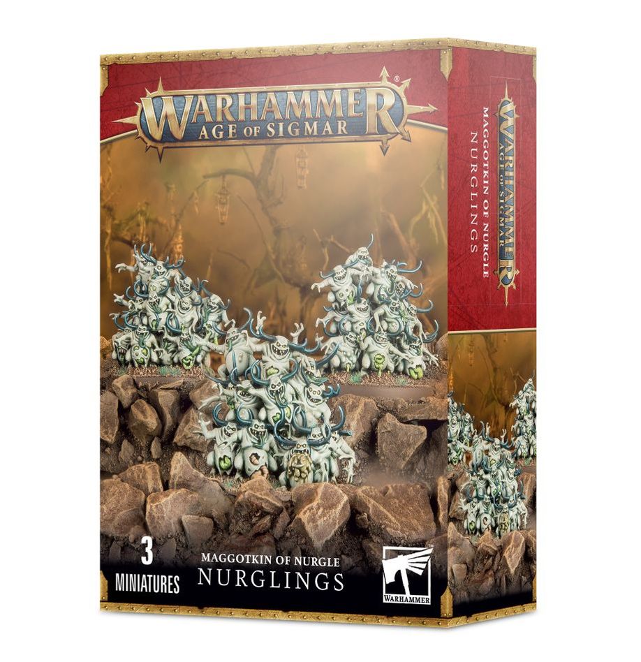 Warhammer Age Of Sigmar / 40,000 Maggotkin of Nurgle: Nurglings