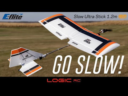 E-Flite Slow Ultra Stick 1.2m BNF Basic with AS3X and SAFE Select