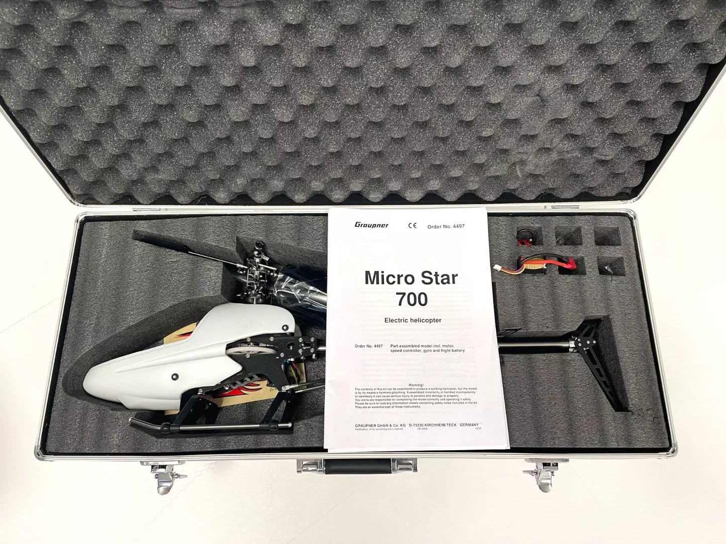 Graupner Micro Star 700 4497 Brand New in Box RARE RC Helicopter Motor ESC Gyro