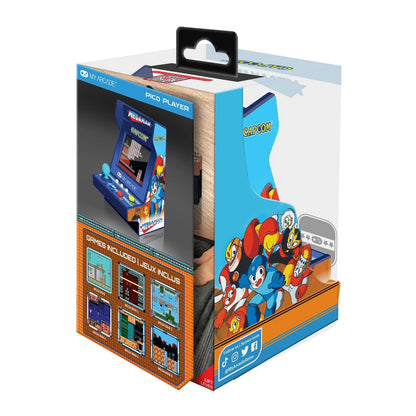 Mega Man Pico Player 3.7" Portable Retro Arcade (6 Games in 1)