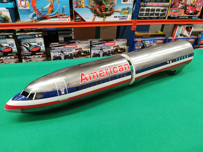 Rc Boeing 737 AA Chrome Airliner Twin Edf 90mm Jet American Air Unassembled Kit