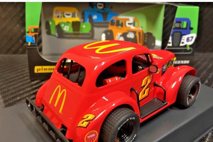 Pioneer P067 Legends Racer '37 Chevy Sedan, Red n.2 McDonalds Livery Rare