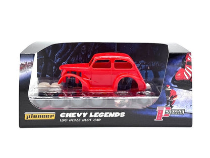Pioneer Slot Car 1937 Chevy Sedan Legends Racer Kit 14 Santa Special