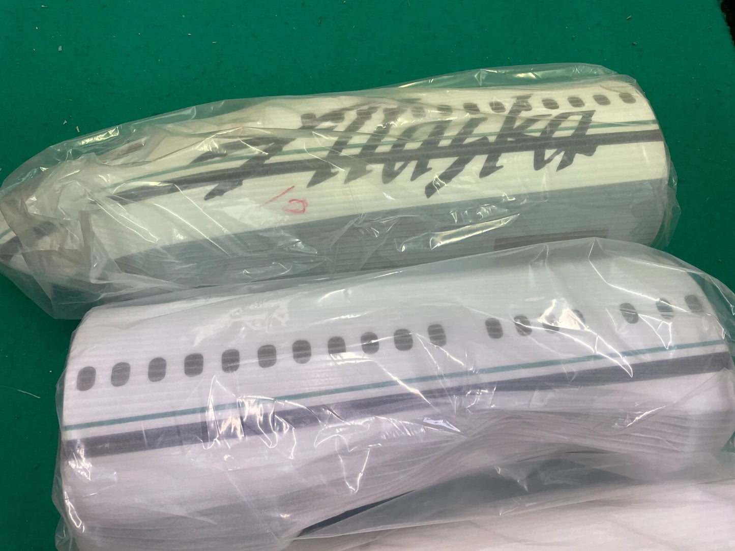 Rc Boeing 737 Alaska Air Airliner Twin Edf 90mm Jet Unassembled Kit