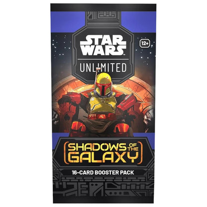 Star Wars Unlimited - Shadows of the Galaxy Sealed Booster Pack (1pk)