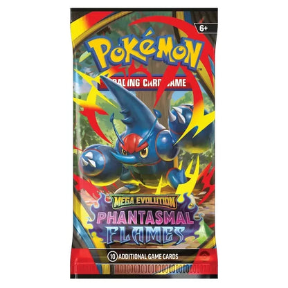 Pokemon TCG: Mega Evolution Phantasmal Flames Booster Pack x 1 Random Artwork