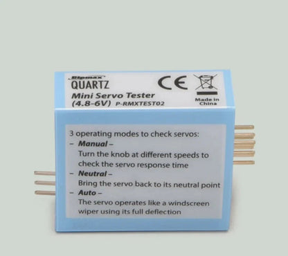 Ripmax Quartz Mini Rc Servo Tester 4.8v-6v -Servos (Up to 3 at once) & Esc Test