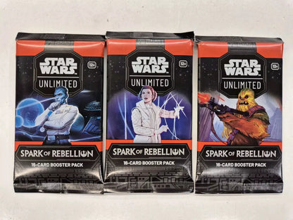 Star Wars Unlimited - Spark of Rebellion Sealed Booster Pack (1pk)