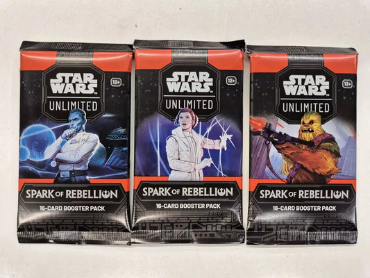 Star Wars Unlimited - Spark of Rebellion Sealed Booster Pack (1pk)