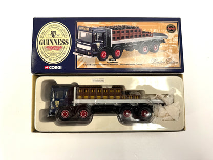 Corgi 20902 Guinness Leyland Ergomatic 8 Wheel Platform Lorry with Bottle Crates