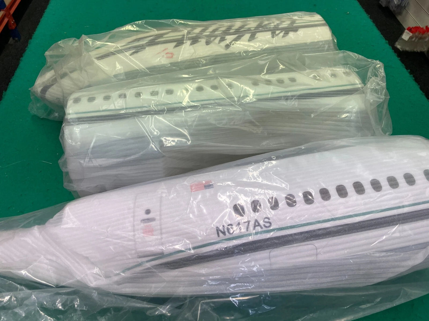 Rc Boeing 737 Alaska Air Airliner Twin Edf 90mm Jet Unassembled Kit