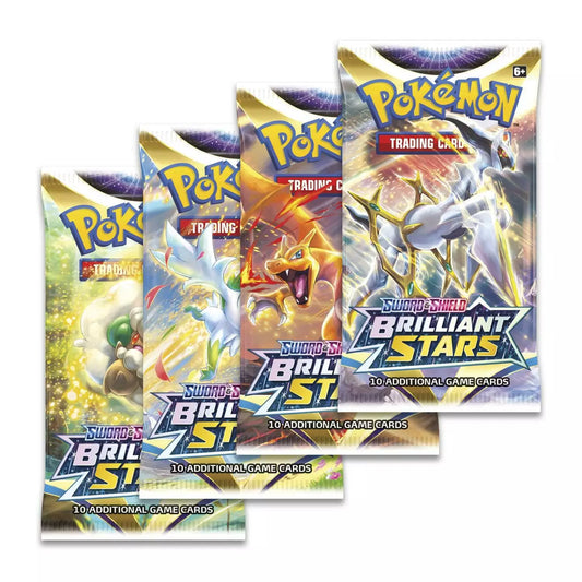 Pokémon TCG Sword and Shield Brilliant Stars Sealed Booster Pack (1pk)