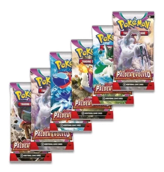 Pokémon TCG Scarlet & Violet Paldea Evolved Sealed Booster Pack (1pk)