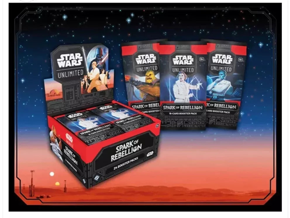 Star Wars Unlimited - Spark of Rebellion Sealed Booster Pack (1pk)