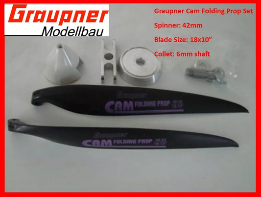 Graupner CAM FOLDING PROP Assembly 18 x 10