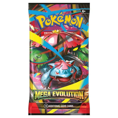 Pokemon TCG Mega Evolution Booster Pack Brand New & Factory Sealed 1 x Random pk